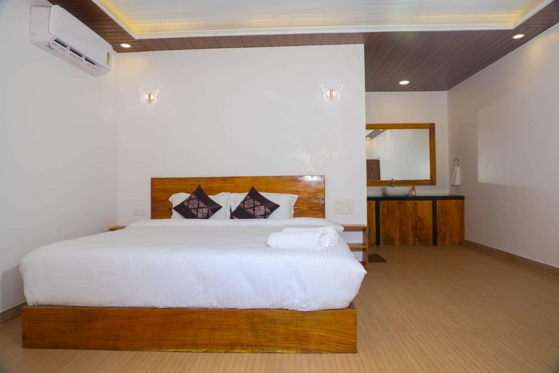 Couple enjoying romantic boutique stay at Blu Butterfly Resort in Agonda South Goa